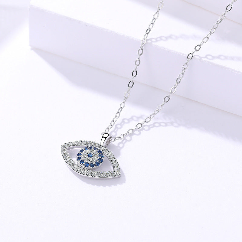 Sterling Silver Eye Pendant