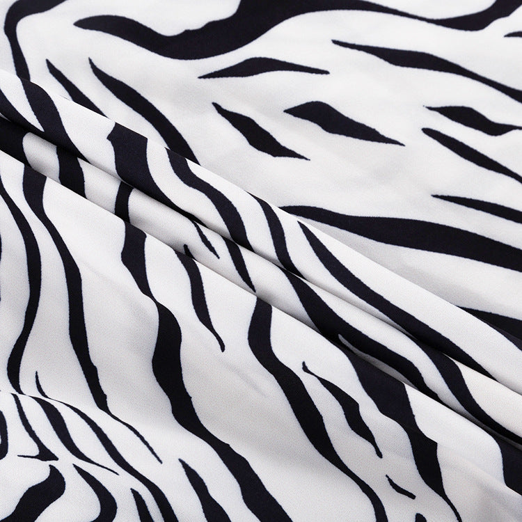 Zebra Striped Suit