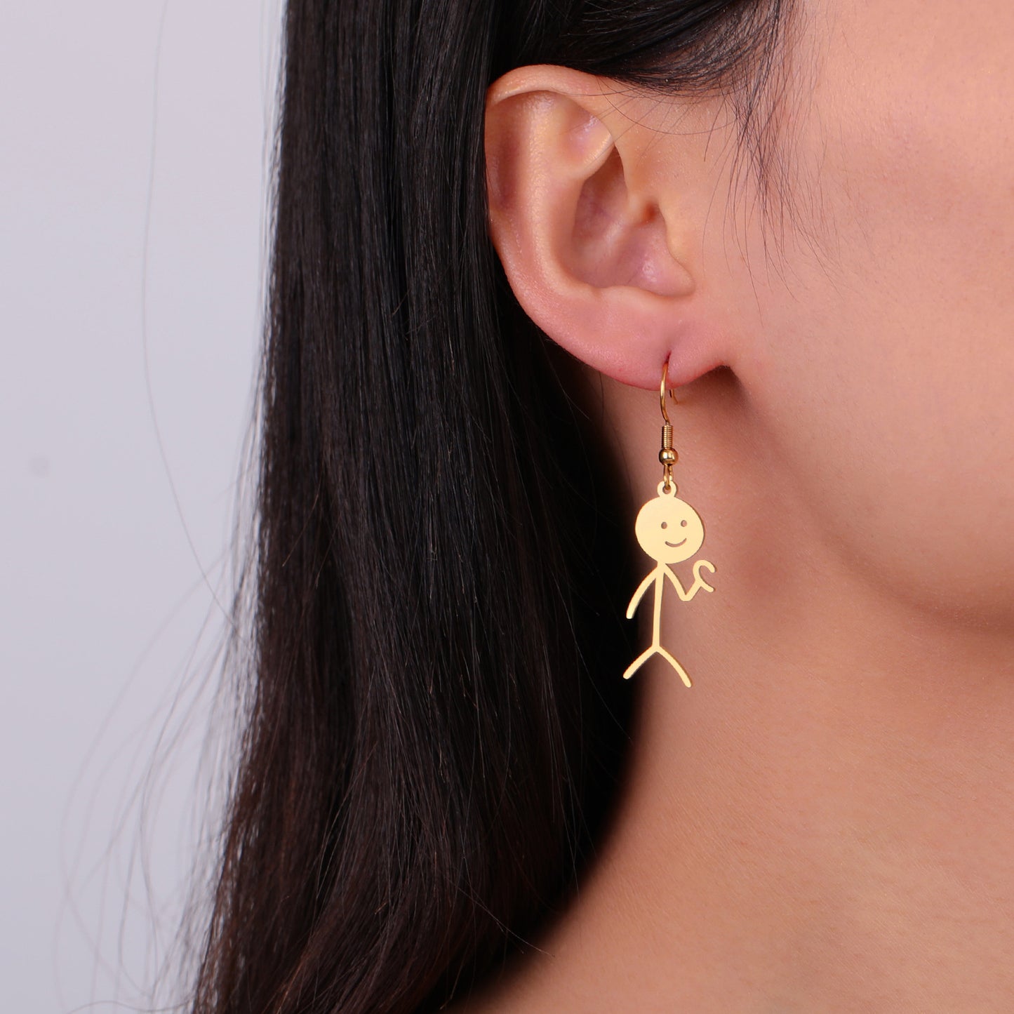 Hollowed Cartoon Earrings