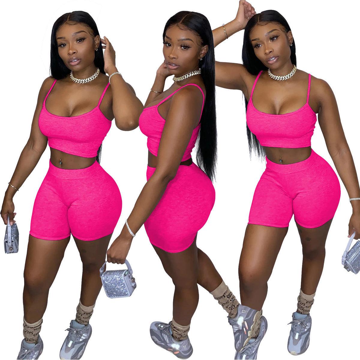 Midriff-baring Camisole Cycling Suit - AEI 97