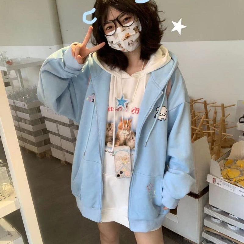 Sweet Little Dog Hooded Cardigan - AEI 97