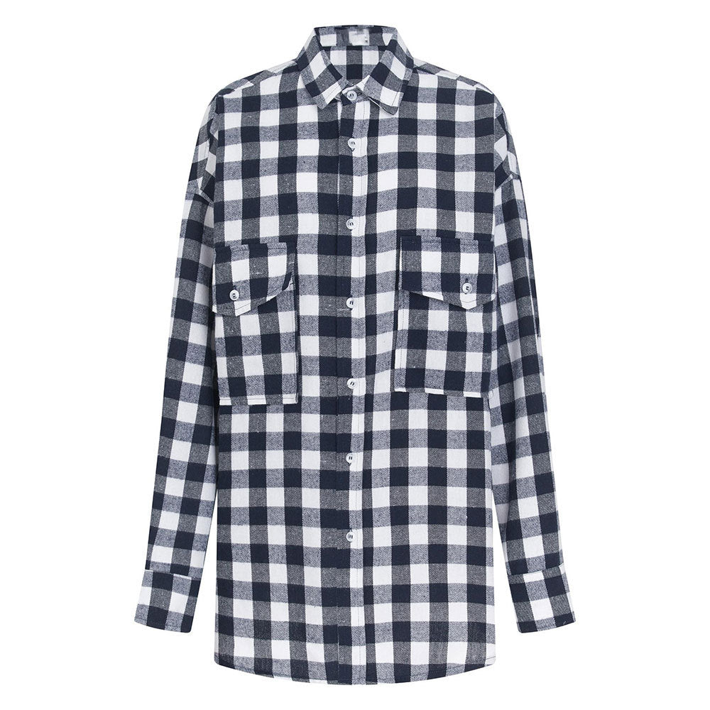 Cotton Plaid Shirt