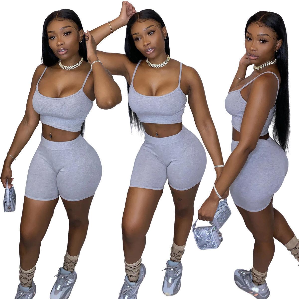Midriff-baring Camisole Cycling Suit - AEI 97
