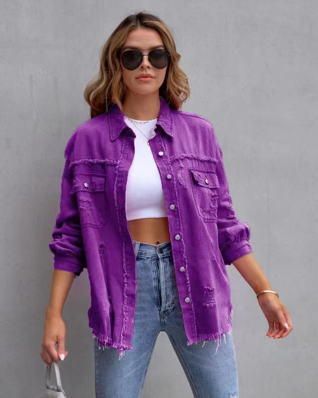 Ripped Shirt Jacket - AEI 97