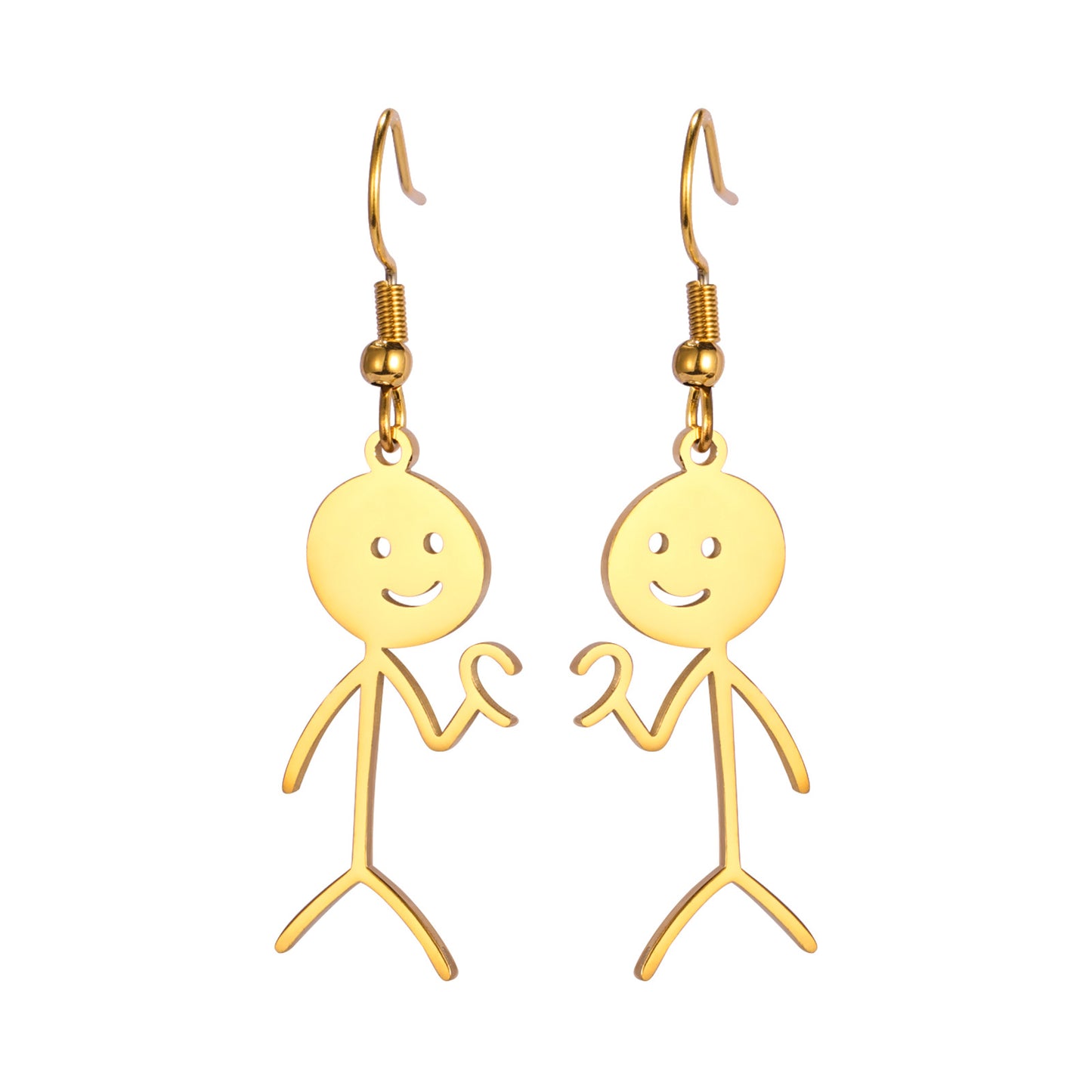 Hollowed Cartoon Earrings
