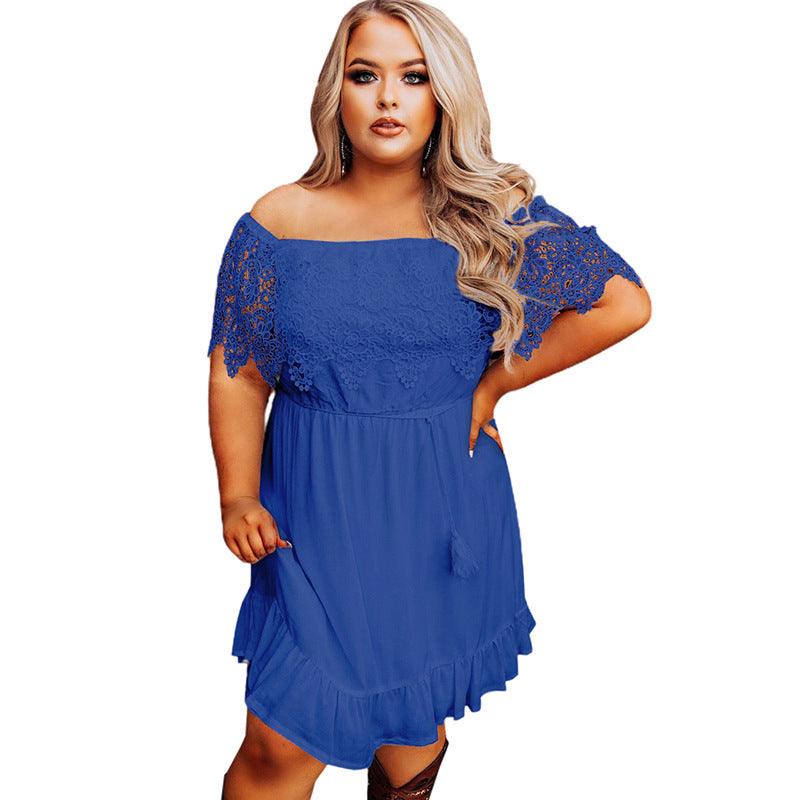 Off-shoulder Ruffled Skirt - AEI 97