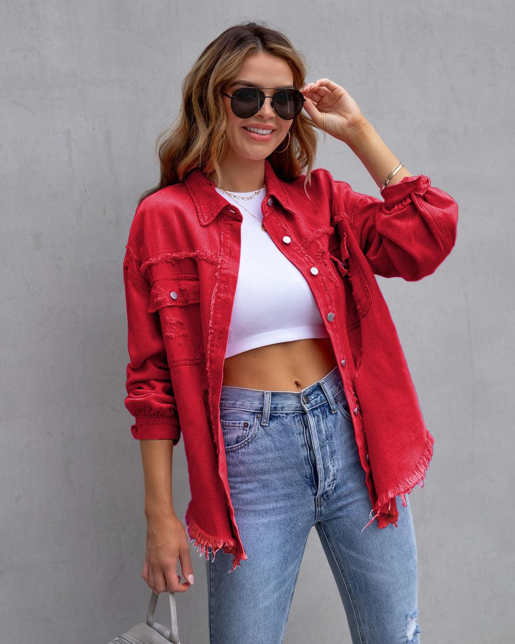 Ripped Shirt Jacket - AEI 97