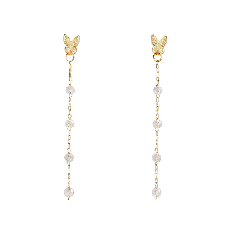 Butterfly Tassel Earrings