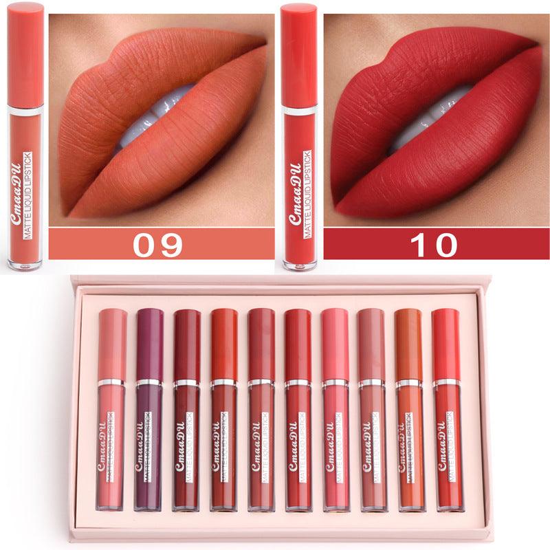 Women's Non-stick Cup Waterproof Matte Lipstick - AEI 97