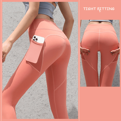 Gym wear Leggings With Pockets - AEI 97