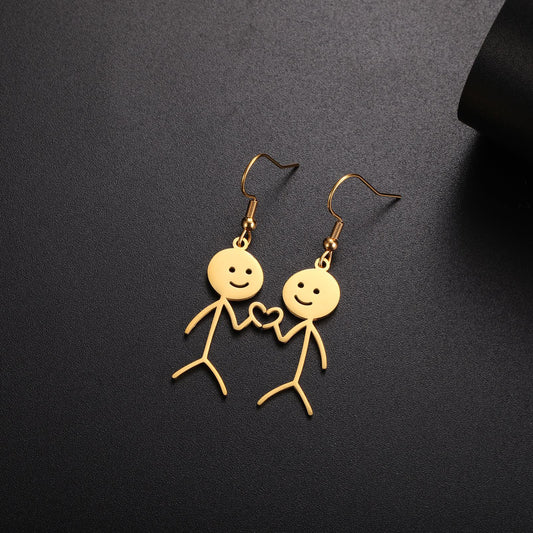 Hollowed Cartoon Earrings