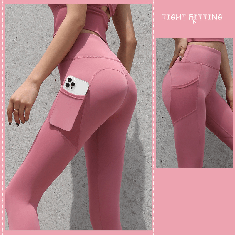 Gym wear Leggings With Pockets - AEI 97