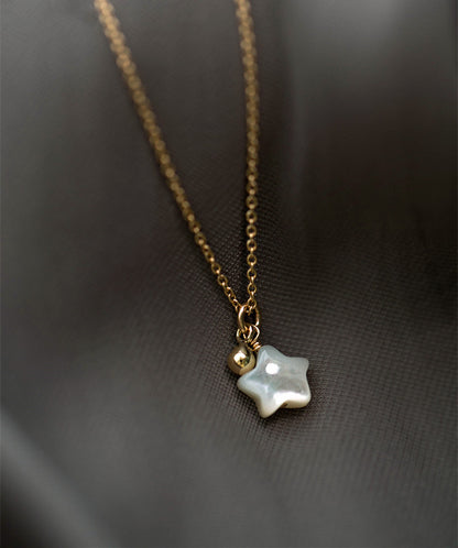 White Star Shell Necklace