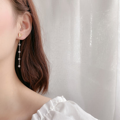 Butterfly Tassel Earrings