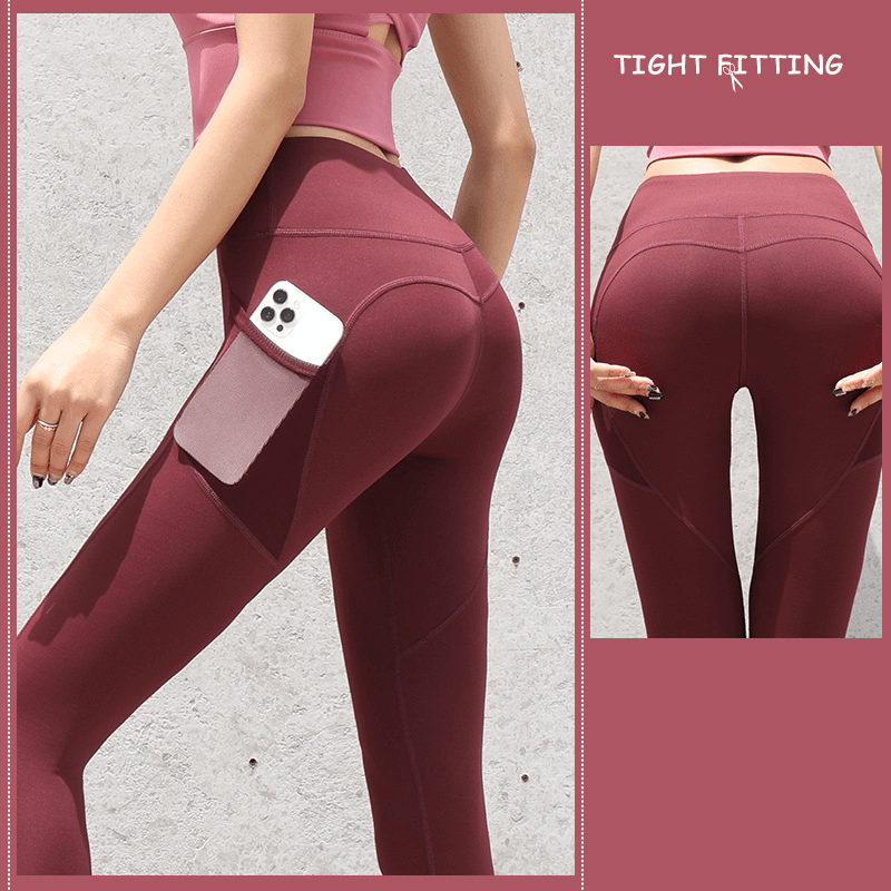 Gym wear Leggings With Pockets - AEI 97