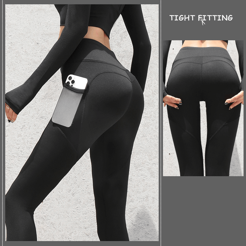 Gym wear Leggings With Pockets - AEI 97